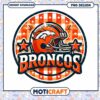 Broncos Helmet PNG Design Instant Download