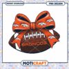 Broncos Football PNG Design Instant Download