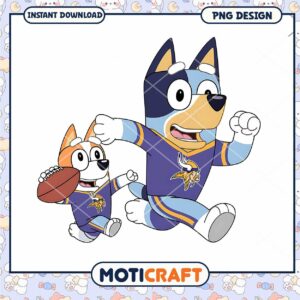 Bluey Vikings PNG Cartoon Download