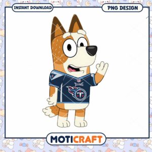 Bluey Titans PNG Instant Download