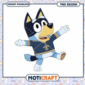 Bluey Saints PNG Design Instant Download