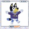 Bluey Ravens PNG Mascot Instant Download