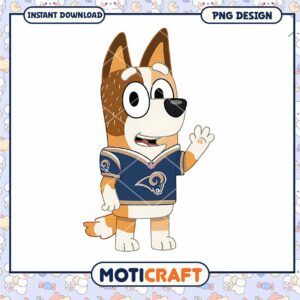 Bluey Rams PNG Instant Download
