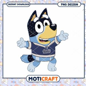 Bluey Rams PNG Mascot Instant Download