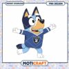 Bluey Raiders PNG Mascot Design