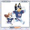 Bluey NY Giants PNG Football Dogs
