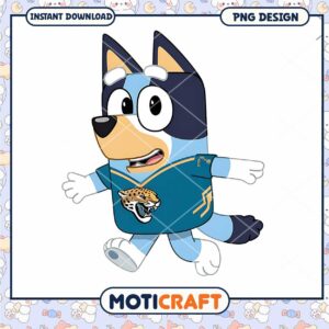 Bluey Jacksonville Jaguars PNG