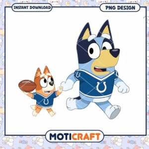 Bluey Colts PNG Instant Download