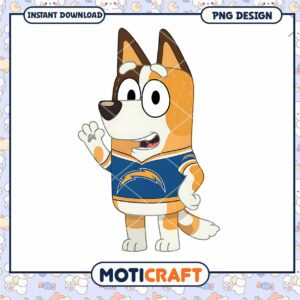 Bluey Chargers PNG Download
