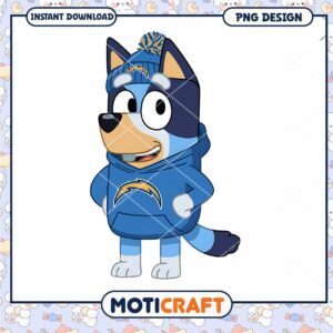 Bluey Chargers PNG Download Instant Digital File