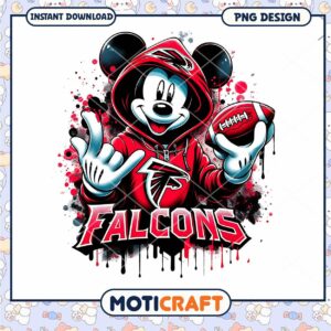 Atlanta Falcons Mickey Mouse PNG
