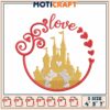 Disney Castle Embroidery Design