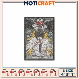 Death Note Embroidery Patch - 3 Sizes