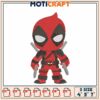 Deadpool Embroidery Design 4x5x7 Inch