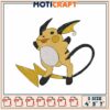 Cute Pikachu Embroidery Design for Easy DIY Projects 4x5 7 Inches 2 Cute Pikachu Embroidery Design for Easy DIY Projects 4x5 7 Inches