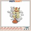 Cute Monster Embroidery Design for Creative Projects in Three Sizes 2 Cute Monster Embroidery Design for Creative Projects in Three Sizes