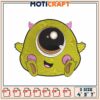 Cute Monster Embroidery Design 4x5x7 Inch 1 Cute Monster Embroidery Design 4x5x7 Inch