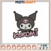 Cute Kuromi Embroidery Design Available in Three Sizes for Crafts 2 Cute Kuromi Embroidery Design Available in Three Sizes for Crafts