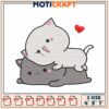 Cute Kitten Embroidery Design 4x5x7 Inch 1 Cute Kitten Embroidery Design 4x5x7 Inch