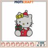 Cute Hello Kitty Christmas Embroidery Design for Easy Sewing 1 Cute Hello Kitty Christmas Embroidery Design for Easy Sewing