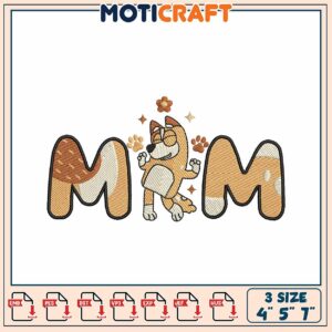 Cute Dog Embroidery Design for Personalized Pet Projects 4x5 7 inch