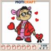 Cute Boy Embroidery Design 4x5x7 Inches