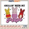 Chillin' with My Peeps Embroidery Design