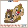 Chipmunk Embroidery Design 4x5x7 Inch