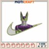 Cell Embroidery Design Nike Swoosh 4x5x7 Inch