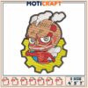 Cartoon Titan Embroidery Design