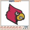 Cardinal Bird Embroidery Design 4x7 Inch