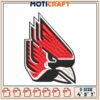 Cardinal Bird Embroidery Design 3 Sizes