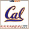 Cal Embroidery Design 4x5x7 Inch