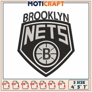 Brooklyn Nets Embroidery Design