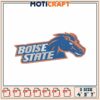 Boise State Bronco Embroidery Design 4x5x7 Inch