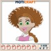 Bo Peep Embroidery Design, 3 Sizes