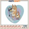 Bluey Family Embroidery Design 3 Sizes