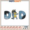 Bluey Dad Embroidery Design 1 Bluey Dad Embroidery Design