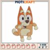 Bluey Bingo Embroidery Design 4x5x7 inch 2 Bluey Bingo Embroidery Design 4x5x7 inch