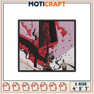 Black Clover Asta Embroidery Patch