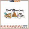 Best Mom Ever Embroidery Design with Cute Animal Characters 1 Best Mom Ever Embroidery Design with Cute Animal Characters