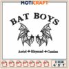 Bat Boys Embroidery Design 2 Bat Boys Embroidery Design
