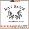 Bat Boys Embroidery Design 4x5x7 inch 1 Bat Boys Embroidery Design 4x5x7 inch