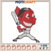 Baseball Mascot Embroidery Design 4x5x7 Inch