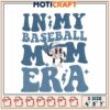Baseball Embroidery Design for Creative Projects in Three Sizes