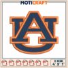 Auburn AU Embroidery Design 4x5x7 inch 2 Auburn AU Embroidery Design 4x5x7 inch