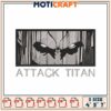 Attack Titan Embroidery Design 2 Attack Titan Embroidery Design