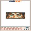Attack on Titan Eyes Embroidery Patch 2 Attack on Titan Eyes Embroidery Patch