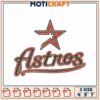 Astros Embroidery Design 4x5x7 Inch 1 Astros Embroidery Design 4x5x7 Inch