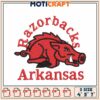 Arkansas Razorbacks Embroidery Design